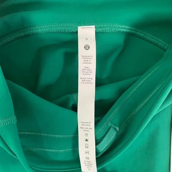 NWT lululemon cropped leggings - Picture 3 of 4